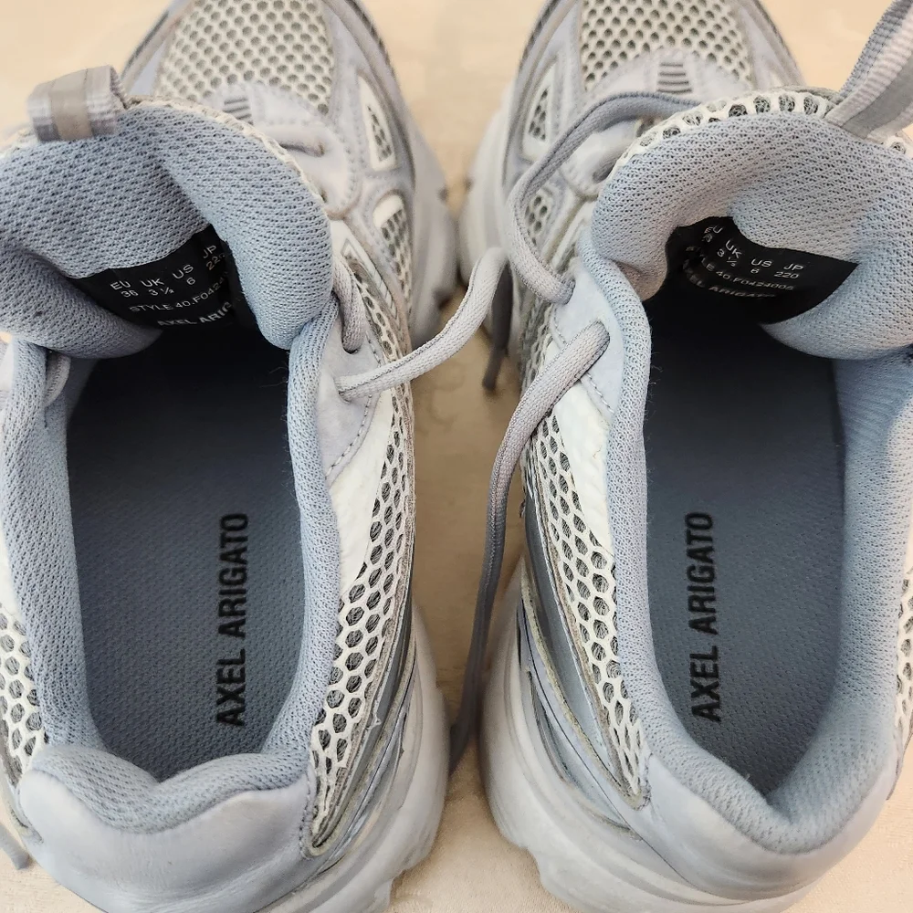 Axel Arigato Marathon Dip-Dye Athletic Chunky Gray Sneakers Size 6